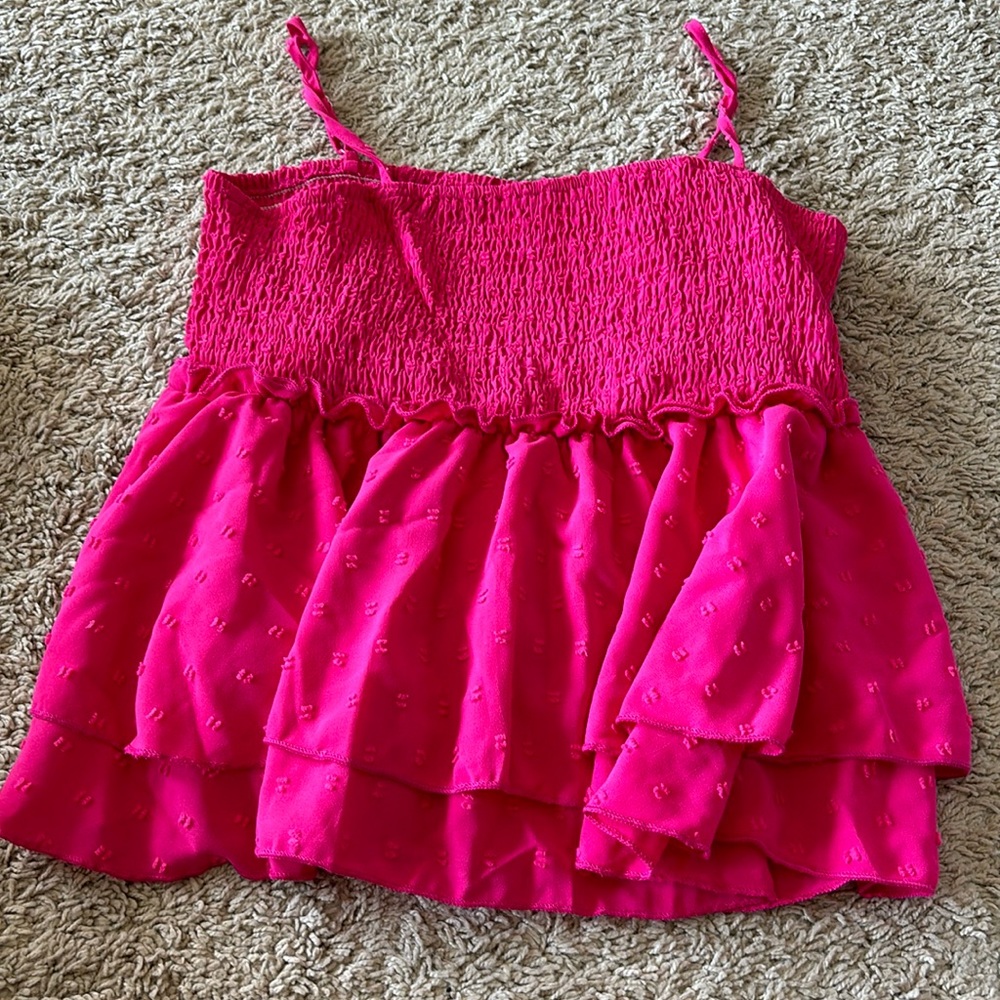 Shein pink top // large // $5!!!